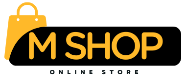 black and yellow online store logo